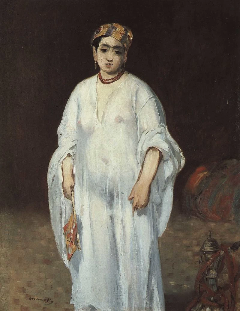 199-Édouard Manet, L'abito trasparente, 1871-Sammlung E.G. Bührle  